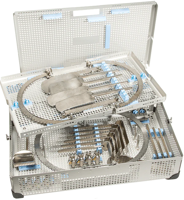 BOOKWALTER RETRACTOR SET WITH STERILIZATION BOX